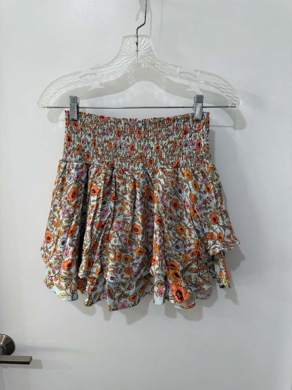 Maaji Abundance Is All Ruffled Floral Mini Skirt - Picture 3 of 8